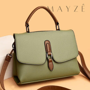 Bolsa Tiracolo Média Couro Jade, Loja Mayzê, bolsa Jade, Bolsa de couro, couro genuíno, bolsa original, bolsa em alta, bolsa feminina, bolsa fashion, bolsa de luxo, bolsa de grife, bolsa de mulher, bolsa em promoção, bolsa do instagram, bolsa de blogueira, bolsa de influencer, bolsa do tiktok, bolsa em promoção, mayze