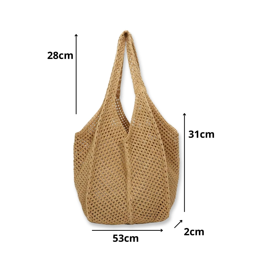 Bolsa Feminina Tricot Hazel, Loja Mayzê, Bolsa Hazel, bolsa de palha, bolsa de verão, bolsa da moda, bolsa de praia, bolsa grande, bolsa espaçosa, bolsa tote bag, bolsa moda praia, loja mayze, bolsa em promoção, bolsa de verão, www.lojamayze.com.br,www.lojamayze.com