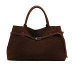 Bolsa Média Camurça Tote Cléo, Loja Mayzê, camurça, bolsa de camurça mayze, lojamayze.com, lojamayze.com.br