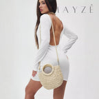 Bolsa de Praia Isa mine, Loja Mayzê, Bolsa Isa, bolsa de palha, bolsa de verão, bolsa da moda, bolsa de praia, bolsa meia-lua, bolsa geométrica, bolsa moda praia, loja mayze, bolsa em promoção, bolsa de verão, lojamayze.com, lojamayze.com.br, loja mayze, Mayzê, mayzeoficial