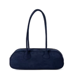 Bolsa Baguete Acamurçada Média Fantine, Loja Mayzê, camurça, bolsa de camurça mayze, lojamayze.com, lojamayze.com.br