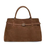 Bolsa Média Camurça Tote Cléo, Loja Mayzê, camurça, bolsa de camurça mayze, lojamayze.com, lojamayze.com.br