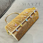 Loja Mayzê, Bolsa Jussara, bolsa de festa, bolsa elegante, bolsa de luxo, bolsa brilhosa, bolsa de grife, bolsa elegante, bolsa feminina, bolsa em promoção, bolsa para casamento,  mayzê, mayze