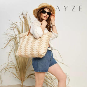 Loja Mayzê, Bolsa Muriel, bolsa espaçosa, bolsa de palha, bolsa de verão, bolsa da moda, bolsa de praia, bolsa grande, bolsa tote bag, bolsa moda praia, loja mayze, bolsa em promoção, bolsa de verão.