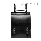 Mochila Acadêmica Couro Legítimo Noelle, Loja Mayzê Oficial, Mayzê, loja mayze, mochila de escolha, mochila de couro, bolsa de couro, mochila para faculdade, mochila para escola, lojamayze.com.br, lojamayze.com
