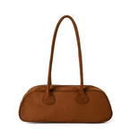 Bolsa Baguete Acamurçada Média Fantine, Loja Mayzê, camurça, bolsa de camurça mayze, lojamayze.com, lojamayze.com.br