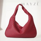 Loja Mayzê, Bolsa de ombro grande anne, bolsa grande, bolsa de ombro, bolsa trançada, bolsa da moda, bolsa do tiktok, bolsa elegante, bolsa bottega veneta, bolsa em promoção, bolsa de luxo, bolsa em alta, bolsa erika. lojamayze.com, lojamayze.com.br