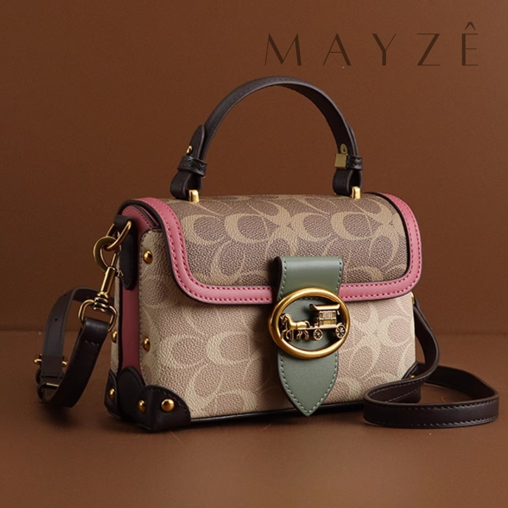 Bolsa de Couro Trunk Vicenza, Loja Mayzê Oficial, Loja Mayzê, loja mayze, mayzê, mayze, bolsa de coro, bolsa chique, bolca chic, bolsa diferente, bolas elegante, bolsa de mão, bolsa de ombro, bolsa Vizenza, vinceza, bolsa em conta, bolsa barata, bolsa com frete grátis, bolsa rosa, bolsa marrom, bolsa preta. bolsa branca, bolsa dia a dia, bolsa de luxo, bolsa conhecida, lojamayze.com, lojamayze.com.br