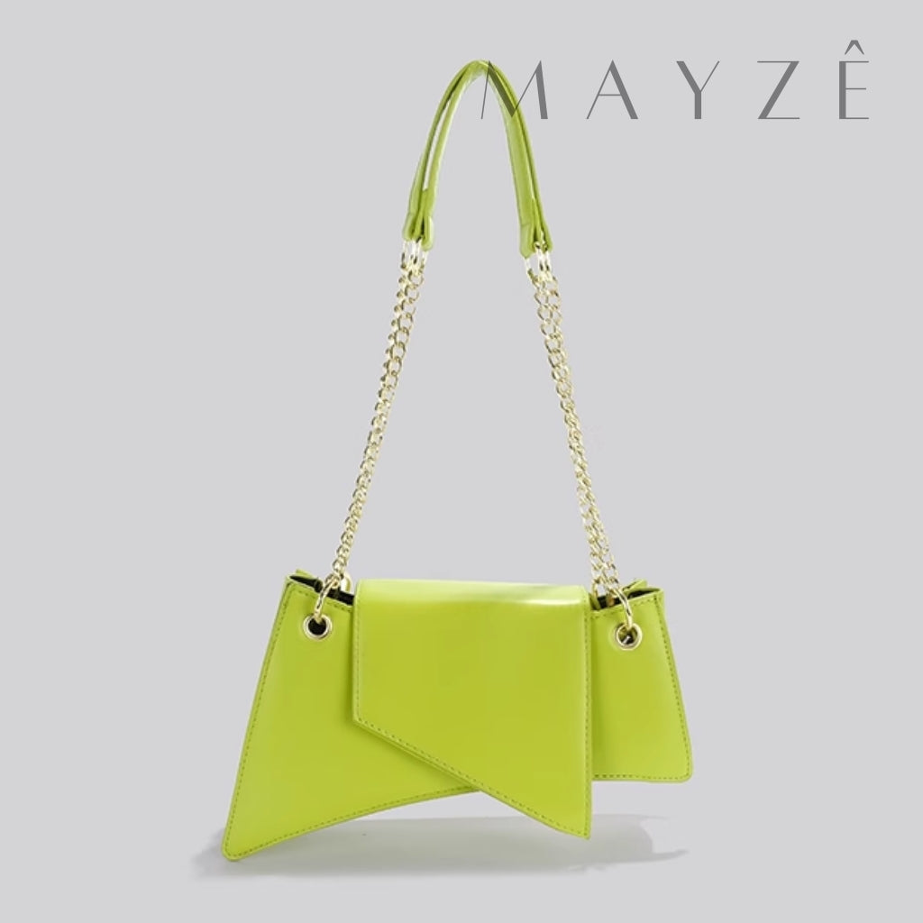 Loja Mayzê, Bolsa Lorena, bolsa de grife, bolsa da moda, bolsa em alta, bolsa assimétrica, bolsa elegante, bolsa em promoção, baolsa feminina, loja mayze, lojamayze.com, lojamayze.com.br