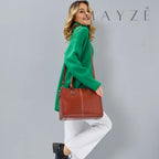 Loja Mayzê, Bolsa Marieta, Bolsa de couro, bolsa grande, bolsa tote bag, bolsa de couro genuíno, bolsa elegante, bolsa para uso diário, bolsa do dia a dia, bolsa de luxo, bolsa em promoção, a loja mayzê confiável, mayze