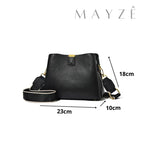 Bolsa Couro Legítimo Bucket Luna, Bolsa de courolegítimo, bolsa de couro, bolsa luna, loja mayzê, mayzê, bolsas em alta, bolsa tiracolo, bolsa de couro genuíno, bolsa para o dia a dia
