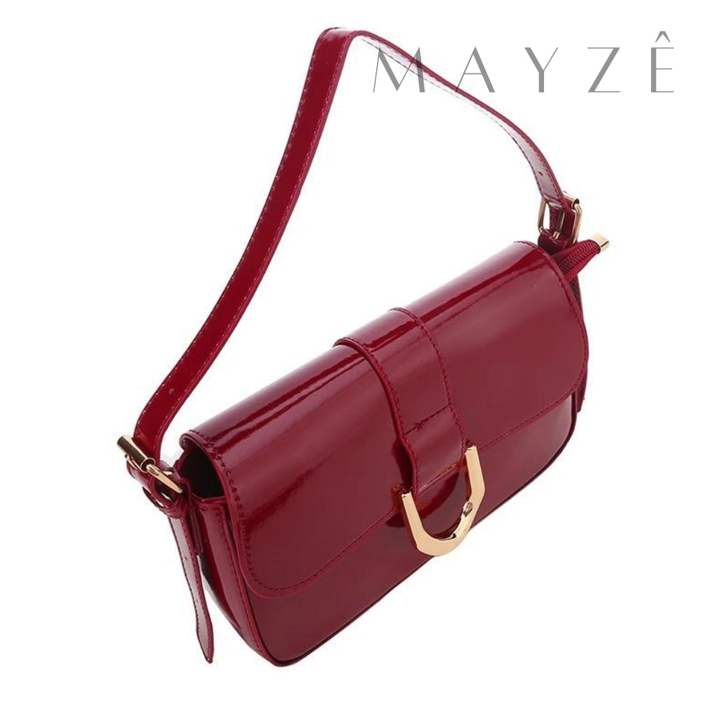Loja Mayzê, Bolsa Brigite, bolsa de festa, bolsa de couro, bolsa crossbody, bolsa elegante, bolsa de qualidade, bolsa fina, bolsa em promoção, bolsa de cor, mayze