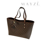 Loja Mayzê, Bolsa Talita, bolsa grande, bolsa de rouro pu, bolsa de ombro, bolsa bonita, bolsa elegante, bolsa barata, bolsa com chaveiro