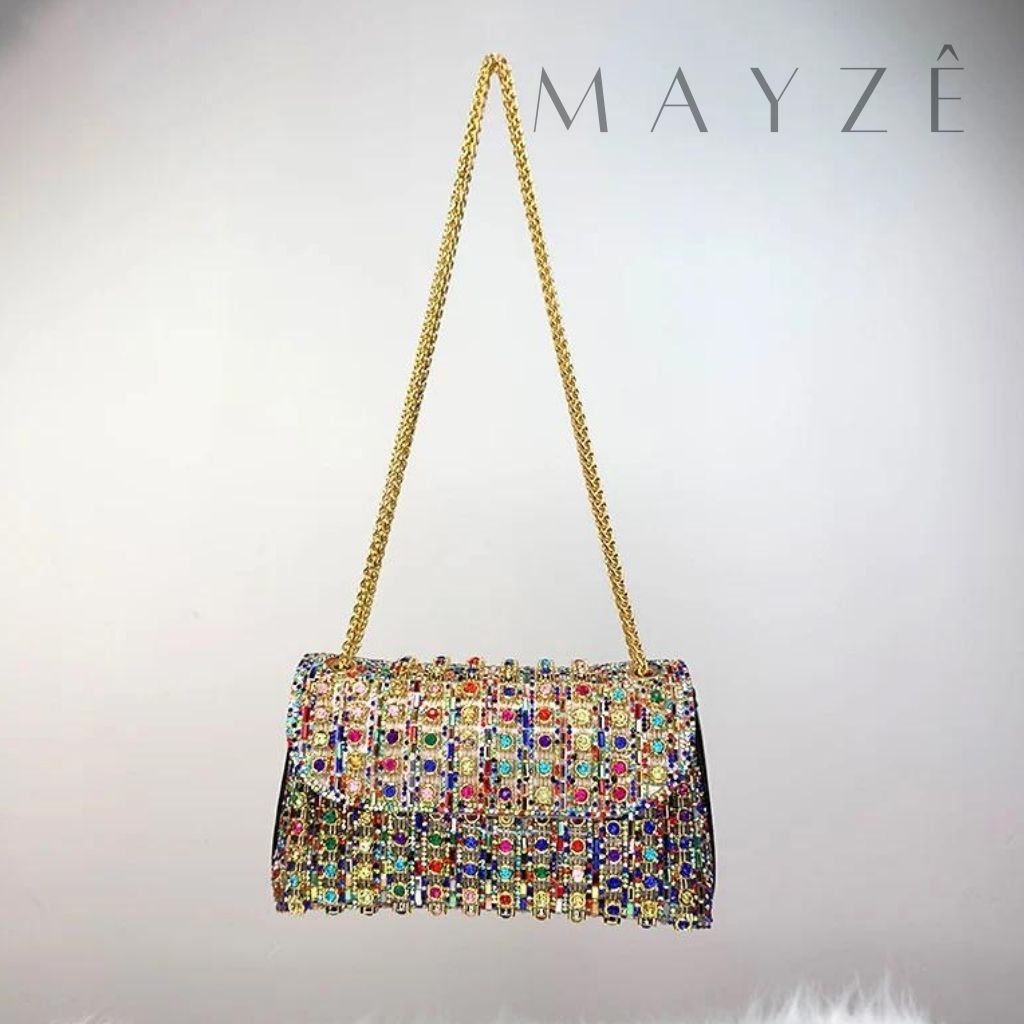 Loja Mayzê, Bolsa Denise, bolsa de festa, bolsa elegante, bolsa de luxo, bolsa brilhosa, bolsa de grife, bolsa elegante, bolsa feminina, bolsa em promoção, bolsa para casamento,  mayzê, mayze