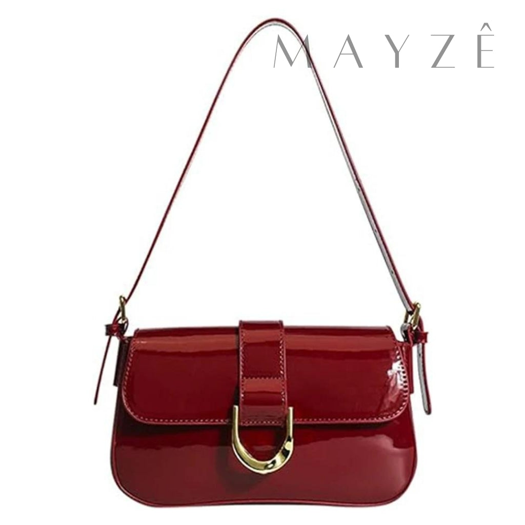 Loja Mayzê, Bolsa Brigite, bolsa de festa, bolsa de couro, bolsa crossbody, bolsa elegante, bolsa de qualidade, bolsa fina, bolsa em promoção, bolsa de cor, mayze