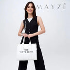 Loja Mayzê, Bolsa Carolina, Bolsa tote bag, the tote bag, marc jacobs, bolsa espaçosa, bolsa de grife, bolsa de luxo, bolsa grande, bolsa feminina, bolsa em promoção, bolsa para o dia-a-dia, mayzê, mayze