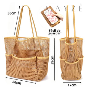 Bolsa de Praia Grande Janaína, Loja Mayzê, Bolsa Janaína, bolsa de palha, bolsa de verão, bolsa da moda, bolsa de praia, bolsa grande, bolsa espaçosa, bolsa tote bag, bolsa moda praia, loja mayze, bolsa em promoção, bolsa de verão, www.lojamayze.com.br,www.lojamayze.com