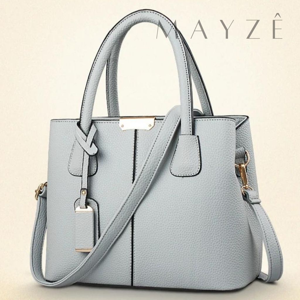 Loja Mayzê, Bolsa Ellen, Bolsa grande, bolsa espaçosa, bolsa elegante, bolsa de couro, bolsa feminina, bolsa tote bag, loja mayze