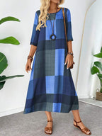 Vestido Midi Solto Feminino Carrée, www.lojamayze.com.br, www.lojamayze.com