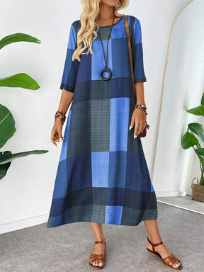 Vestido Midi Solto Feminino Carrée, www.lojamayze.com.br, www.lojamayze.com