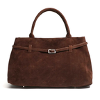 Bolsa Média Camurça Tote Cléo, Loja Mayzê, camurça, bolsa de camurça mayze, lojamayze.com, lojamayze.com.br