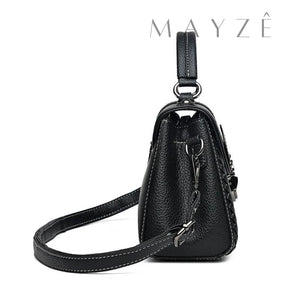 Loja Mayzê, Bolsa Cátia, bolsa de mão, bolsa de couro, bolsa feminina, bolsa crossbody, bolsa tiracolo, mayze