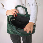 Bolsa Puffer Grande Thalya, Loja Mayzê, Bolsa Thalya, Bolsa soft, bolsa elegante, bolsa moderna, bolsa chique, bolsa européia, bolsa de luxo, bolsa de frio, bolsa confortável, bolsa em promoção, bolsa de material alcochoado, mayze, mayzê