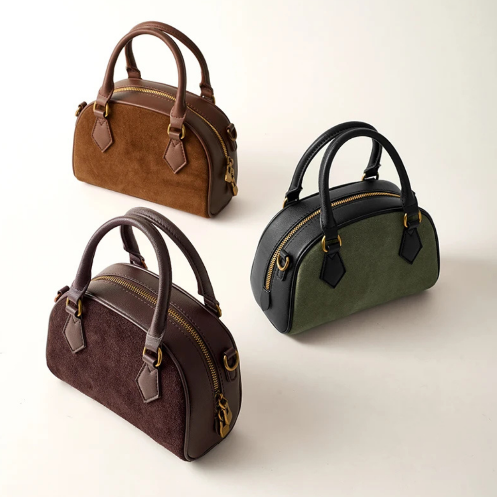 Bolsa Tiracolo Camurça Pequena Liana, Loja Mayzê, camurça, bolsa de camurça mayze, lojamayze.com, lojamayze.com.br