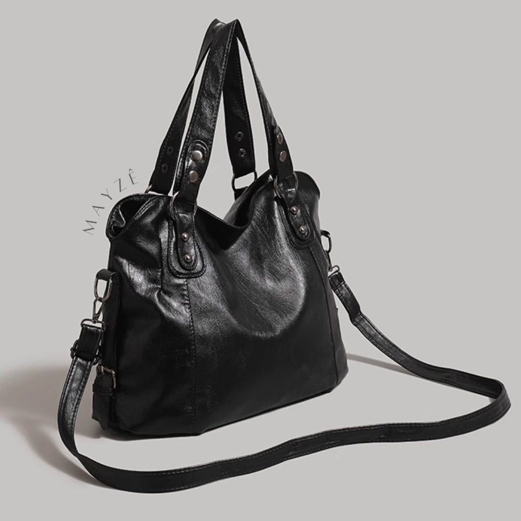 Bolsa Grande de Ombro Marizane, Bolsa Marizane, Marizane, bolsa, bolsa tote bag, tote bag, bolsa grande, bolsa pro dia a dia, bolsa barata, bolsa em promoção, bolsa em conta, bolsa bonita, bolsa de couro, bolsa de ombro, bolsa de mão, bolsa com frete grátis, bolsa com qualidade, bolsa de boa qualidade, mayzê, mayze, lojamayze.com, lojamayze.com.br