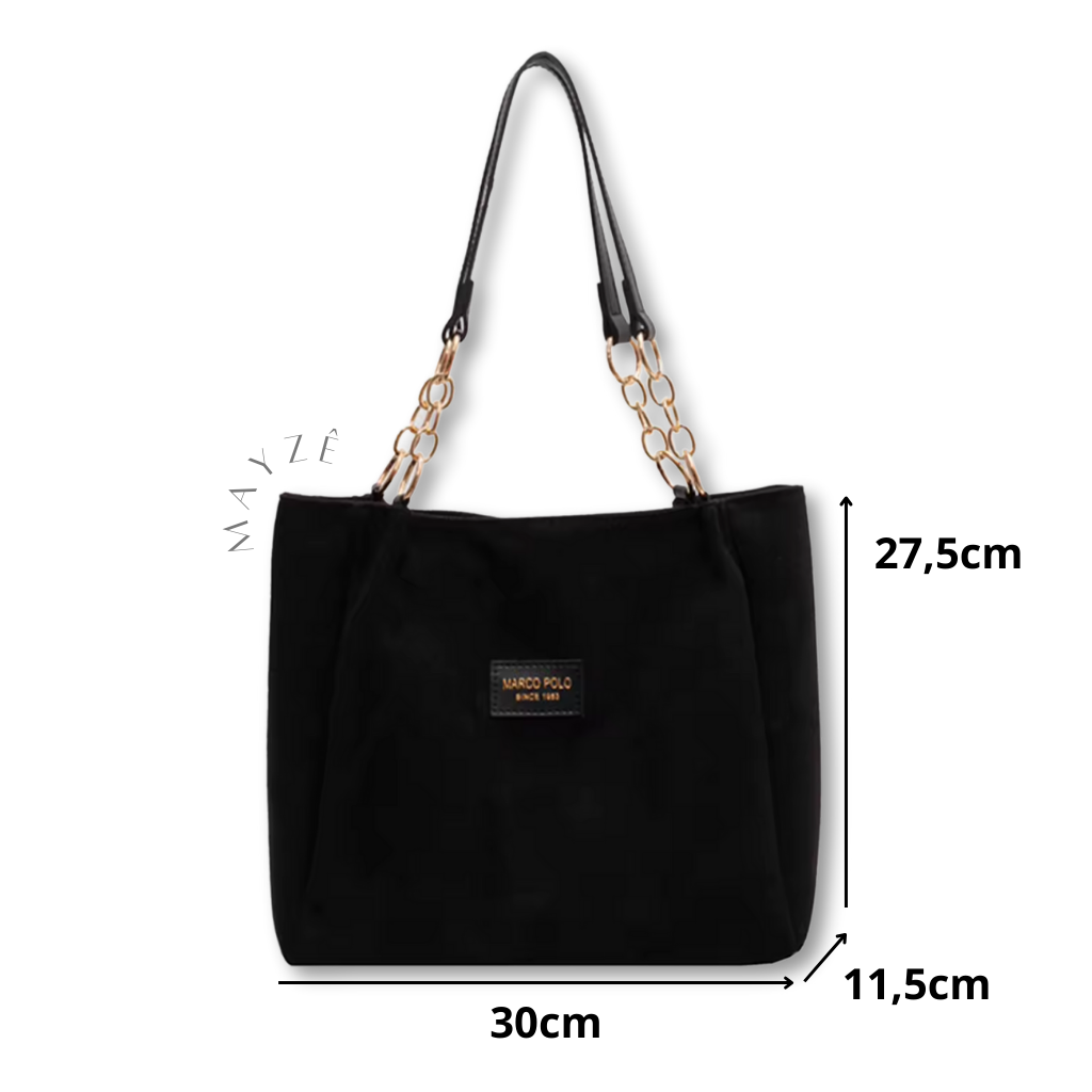 Bolsa Camurça Noir Tarsila,Loja Mayzê, Bolsa Noir Tarsila, bolsa grande, bolsa tote bag, bolsa espaçosa, bolsa feminina, tote bag, loja mayze, bolsa do dia a dia, Bolsa de Camurça, www.lojamayze.com.br, www.lojamayze.com