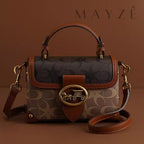 Bolsa de Couro Trunk Vicenza, Loja Mayzê Oficial, Loja Mayzê, loja mayze, mayzê, mayze, bolsa de coro, bolsa chique, bolca chic, bolsa diferente, bolas elegante, bolsa de mão, bolsa de ombro, bolsa Vizenza, vinceza, bolsa em conta, bolsa barata, bolsa com frete grátis, bolsa rosa, bolsa marrom, bolsa preta. bolsa branca, bolsa dia a dia, bolsa de luxo, bolsa conhecida