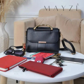 Loja Mayzê, Bolsa Amanda, bolsa de mão, bolsa tiracolo, bolsa de ombro, bolsa crossbody, bolsa feminina, bolsa elegante, bolsa em promoção, bolsa de couro, bolsa da mayzê, bolsa de luxo, bolsa média, a loja mayzê é confiável?