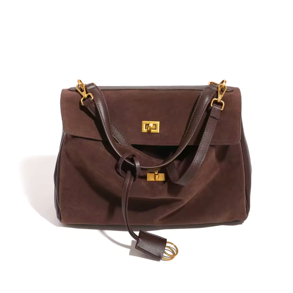 Bolsa Média Tote Camurça Renée, Loja Mayzê, camurça, bolsa de camurça mayze, lojamayze.com, lojamayze.com.br