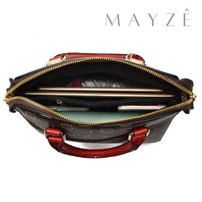 Bolsa Média Handbag Hanna, Loja Mayzê, Bolsa hanna, Bolsa grande, bolsa do dia a dia, bolsa de couro, bolsa feminina, bolsa de grife, loja mayze