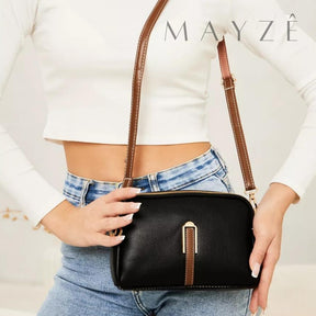 Loja Mayzê, Bolsa Clara, bolsa de couro, bolsa de qualidade, bolsa feminina, bolsa crossbody, bolsa tiracolo, bolsa de ombro, bolsa versátil, bolsa de academia, bolsa de shopping, bolsa em promoção, mayzê, mayze