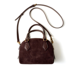 Bolsa Tiracolo Camurça Pequena Liana, Loja Mayzê, camurça, bolsa de camurça mayze, lojamayze.com, lojamayze.com.br