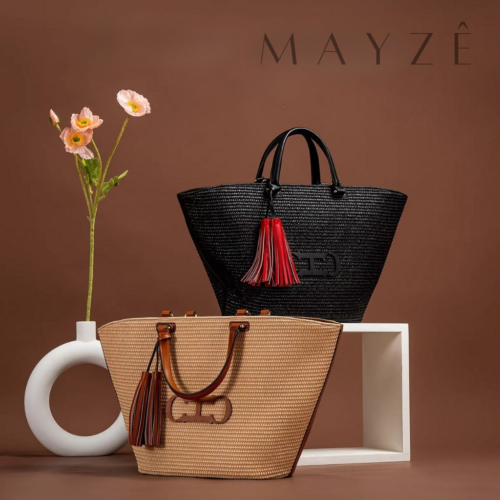 Bolsa Praia Grande Refinada Marisa, Loja Mayzê, Bolsa marisa, bolsa de palha, bolsa de verão, bolsa da moda, bolsa de praia, bolsa grande, bolsa espaçosa, bolsa tote bag, bolsa moda praia, loja mayze, bolsa em promoção, bolsa de verão, www.lojamayze.com.br,www.lojamayze.com