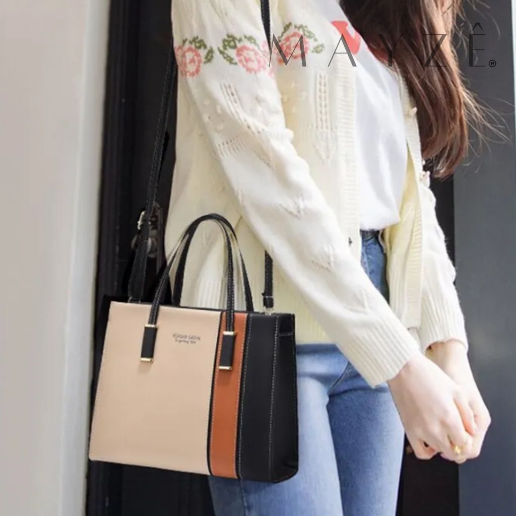Loja Mayzê, Bolsa Antonella, bolsa grande, bolsa feminina, bolsa espaçosa, bolsa para o dia a dia, bolsa elegante, bolsa em promoção