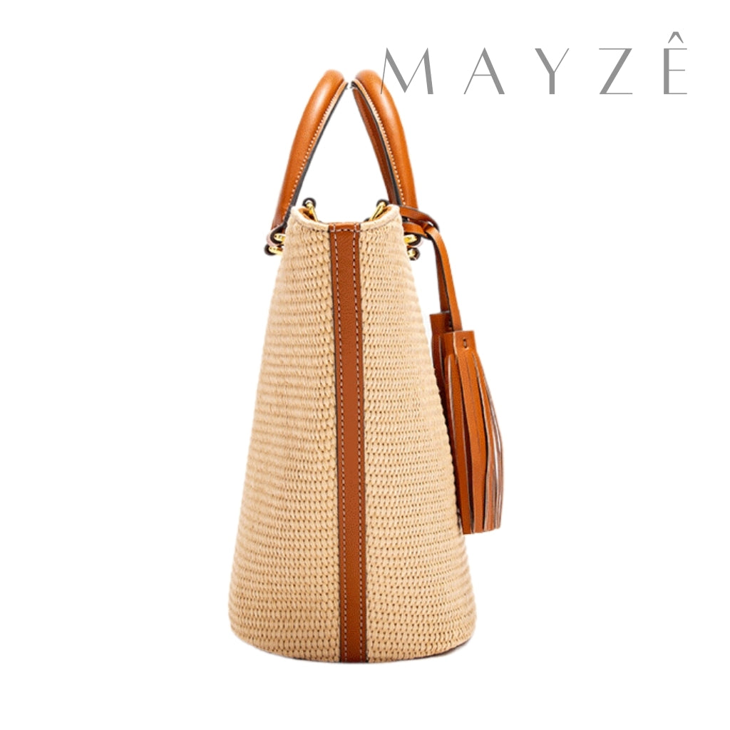 Bolsa Praia Grande Refinada Marisa, Loja Mayzê, Bolsa marisa, bolsa de palha, bolsa de verão, bolsa da moda, bolsa de praia, bolsa grande, bolsa espaçosa, bolsa tote bag, bolsa moda praia, loja mayze, bolsa em promoção, bolsa de verão, www.lojamayze.com.br,www.lojamayze.com