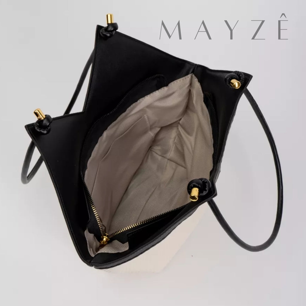 Loja Mayzê, Bolsa Virginia, Bolsa tote, bolsa grande, bolsa espaçosa, bolsa feminina, tote bag, bolsa versátil, bolsa charmosa, bolsa em promoção, loja mayze