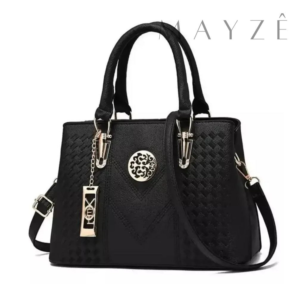 Bolsa Tote Casual Média Cecília, Bolsa feminina, bolsa grande, bolsa versátil, bolsa elegante, bolsa de ombro, bolsa espaçosa, bolsa de mulher, www.lojamayze.com.br,www.lojamayze.com