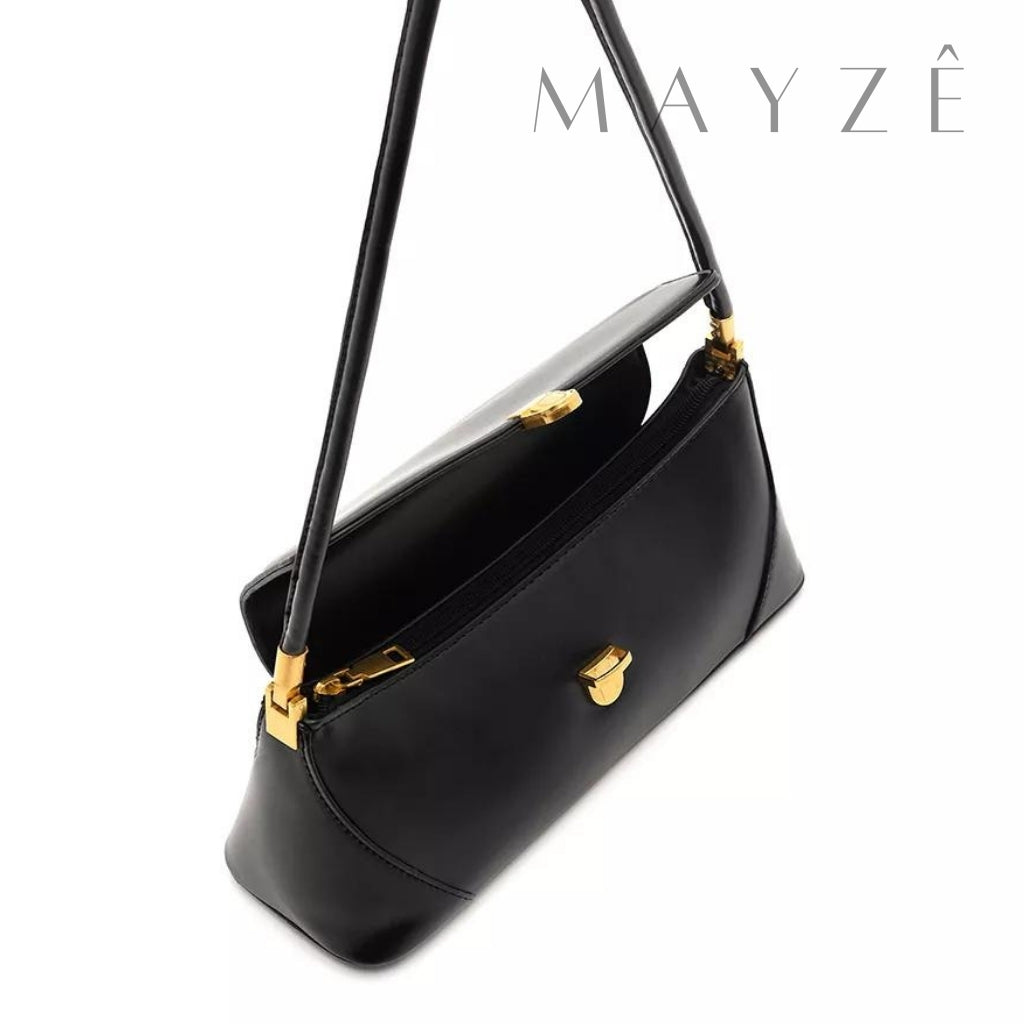 Loja Mayzê, Bolsa Débora, bolsa de grife, bolsa diferente, bolsa em alta, bolsa da moda, bolsa imponente, bolsa de festa, bolsa de mão, bolsa em promoção, bolsa de couro, bolsa baguete, mayzê, mayze