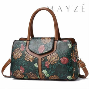 Bolsa Baú Média Moiza, Bolsa Moiza, moiza, Loja Mayzê, mayze, mayzê, bolsa de couro, bolsa média, bolsa diferente, bolsa tote, bolsa de ombro, bolsa de mão, bolsa elegante, bolsa tradicional, bolsa florada, bolsa barata, bolsa com frete grátis, bolsa pro dia a dia, bolsa casual