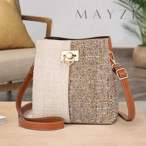 Bolsa Tiracolo Bucket Pietra, Loja Mayzê, Bolsa Pietra, bolsa tote, tote bag, bolsa grande, bolsa espaçosa, bolsa de couro, bolsa feminina, bolsa do dia a dia, bolsa em alta, bolsa em promoção, mayzê, mayze