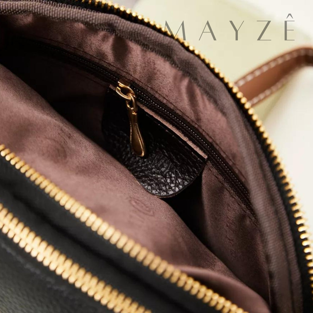 Loja Mayzê, Bolsa Clara, bolsa de couro, bolsa de qualidade, bolsa feminina, bolsa crossbody, bolsa tiracolo, bolsa de ombro, bolsa versátil, bolsa de academia, bolsa de shopping, bolsa em promoção, mayzê, mayze