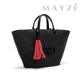 Bolsa Praia Grande Refinada Marisa, Loja Mayzê, Bolsa marisa, bolsa de palha, bolsa de verão, bolsa da moda, bolsa de praia, bolsa grande, bolsa espaçosa, bolsa tote bag, bolsa moda praia, loja mayze, bolsa em promoção, bolsa de verão, www.lojamayze.com.br,www.lojamayze.com