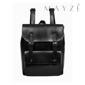 Mochila Couro Legítimo Acadêmica Ayla, Loja Mayzê Oficial, Mayzê, loja mayze, mochila de escolha, mochila de couro, bolsa de couro, mochila para faculdade, mochila para escola, lojamayze.com.br, lojamayze.com