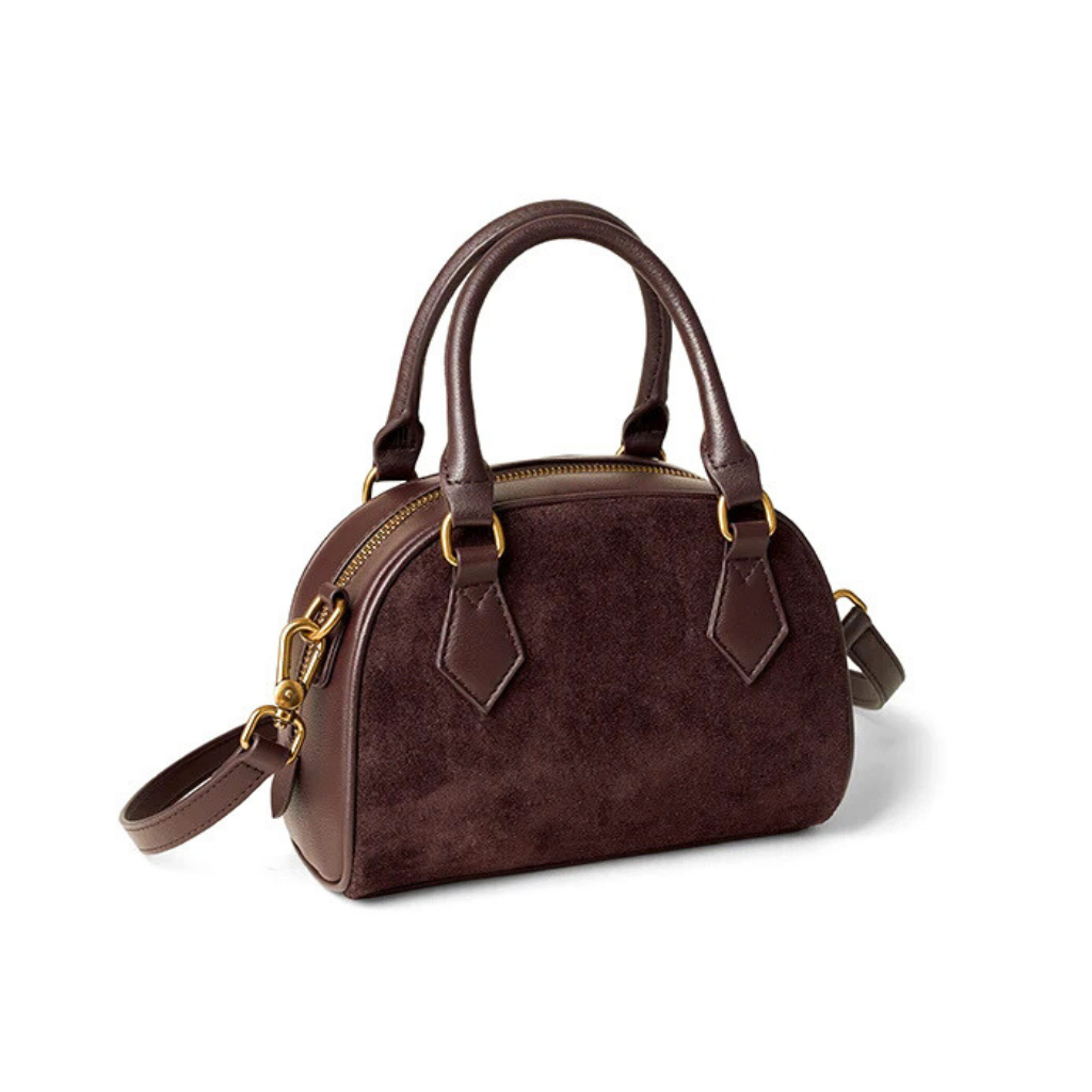 Bolsa Tiracolo Camurça Pequena Liana, Loja Mayzê, camurça, bolsa de camurça mayze, lojamayze.com, lojamayze.com.br