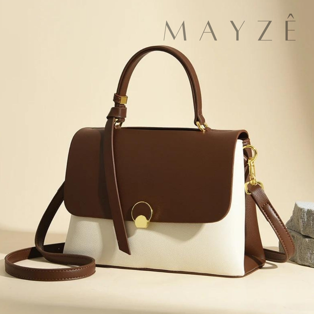 Bolsa de Couro Média Tiracolo Malu, Loja Mayzê Oficial, Loja Mayzê, Mayzê, mayze, Loja de bolsas, bolsas, bolsa, bolsa malu, Malu, bolsa de couro, bolsa pro dia a dia, crossbody, tiracolo, bolsa em alta, bolsa na moda, bolsa tiktok, bolsa instagram, bolsa em conta, bolsa em promoção, frete grátis, bolsa em promoção, bolsa com alça regulavel, bolsa com divisorias, bolsa bonita, bolsa pratica, bolsa marrom, bolsa bege, bolsa preta,