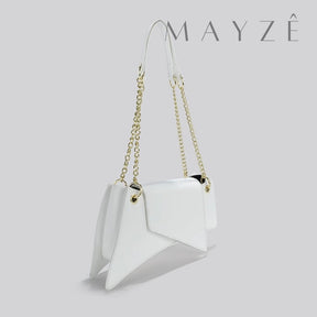 Loja Mayzê, Bolsa Lorena, bolsa de grife, bolsa da moda, bolsa em alta, bolsa assimétrica, bolsa elegante, bolsa em promoção, baolsa feminina, loja mayze, lojamayze.com, lojamayze.com.br